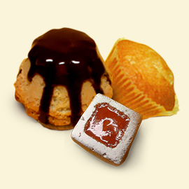 Кексы, пироги, финансье, маффины.