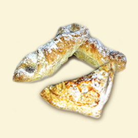 Слоёные конвертики, слоёные уголки, слоёные завитки, ватрушечка слоёная