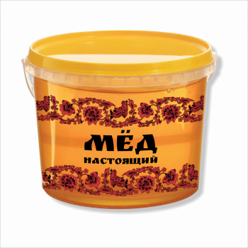 МЁД НАТУРАЛЬНЫЙ ЦВЕТОЧНЫЙ 1000г.