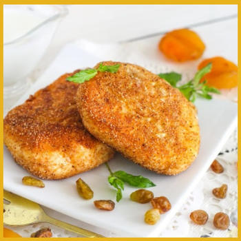 Сырники с курагой
