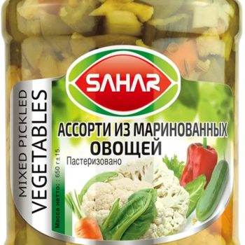 маринованные овощи ,ассорти из солений 